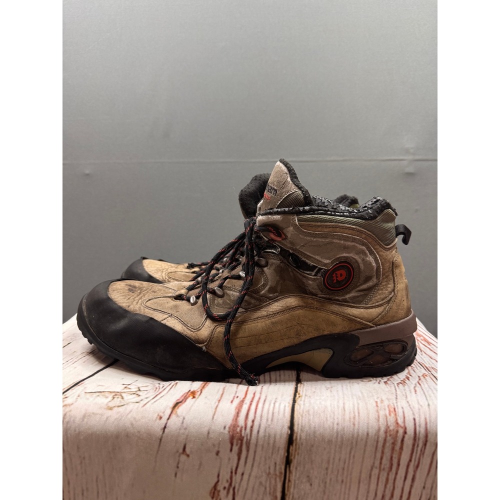 Dunham Cloud Mens‎ Brown Waterproof Hiking Boots Size 13 B Distressed
